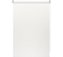 Рулонная штора PRAKTO Blackout Color 110x160 см белый 8310759