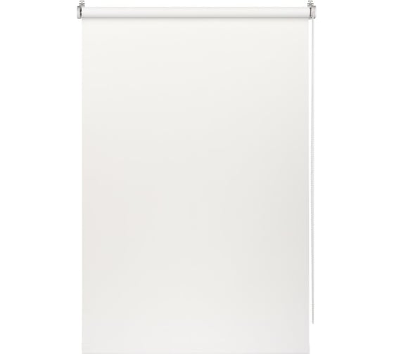 Рулонная штора PRAKTO Blackout Color 40x160 см белый 8310629