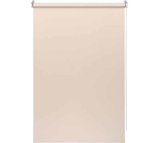 Рулонная штора PRAKTO Blackout Color 60x160 см бежевый 8310964