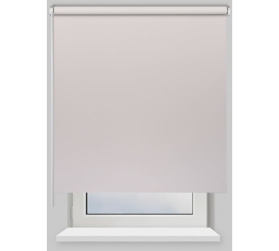 Рулонная штора PRAKTO Blackout Color 180x175 см светло-серый 8311312