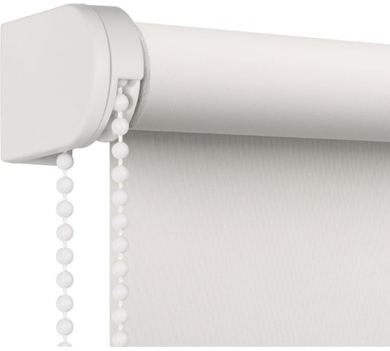 Рулонная штора PRAKTO Blackout Color 200x175 см белый 8310803