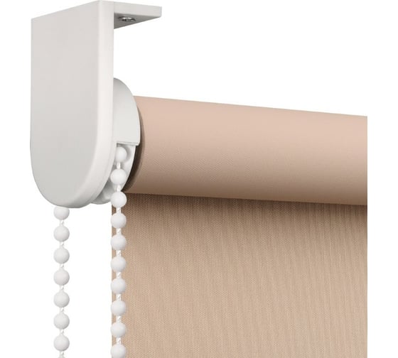 Рулонная штора PRAKTO Blackout Color 100x160 см какао 8311138