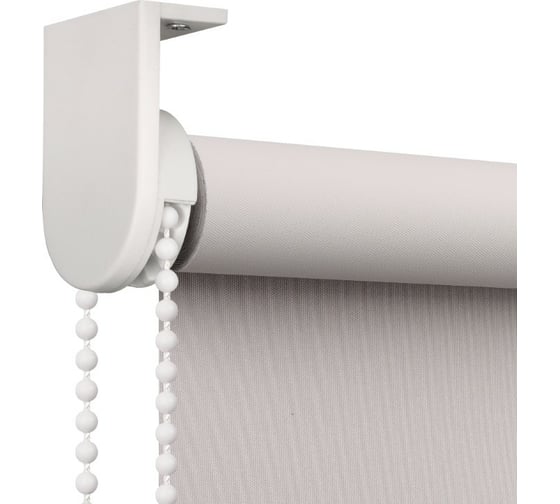 Рулонная штора PRAKTO Blackout Color 70x160 см светло-серый 8311237
