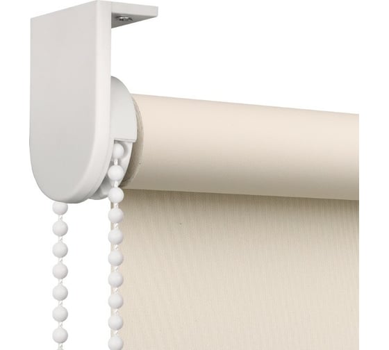 Рулонная штора PRAKTO Blackout Color 50x160 см натуральный 8310827