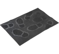 Придверный коврик QZRP грязезащитный резиновый 40x60 см Коврик придверный 40х60 см 8 мм следы