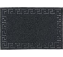 Придверный коврик QZRP грязезащитный резиновый 40x60 см Коврик придверный 40х60 см 8 мм меандр