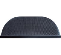 Резиновая накладка на ступень QZRP полукруг 25х75 Резиновые накладки на ступени полукруг 25х75