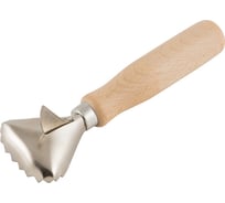 Рыбочистка Mallony с деревянной ручкой, с ножом 155 мм, бук 003869