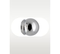 Наконечник Peora Шар хром глянец 16 мм 2 шт 56584