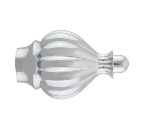 Наконечник DDA DIY АФИНА хром глянец 16 мм 2 шт 73791