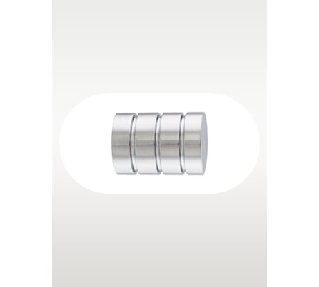 Наконечник Peora Цилиндр хром глянец 16 мм 2 шт 56578