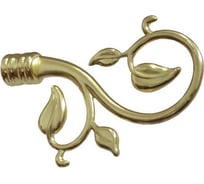 Наконечник Peora Осенний вальс золото глянец 16 мм 2 шт 55176