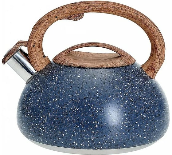 Чайник Alpenkok AK-514/1 нержавеющая сталь со свистком 3,0 л 12 Р1-00003623 1