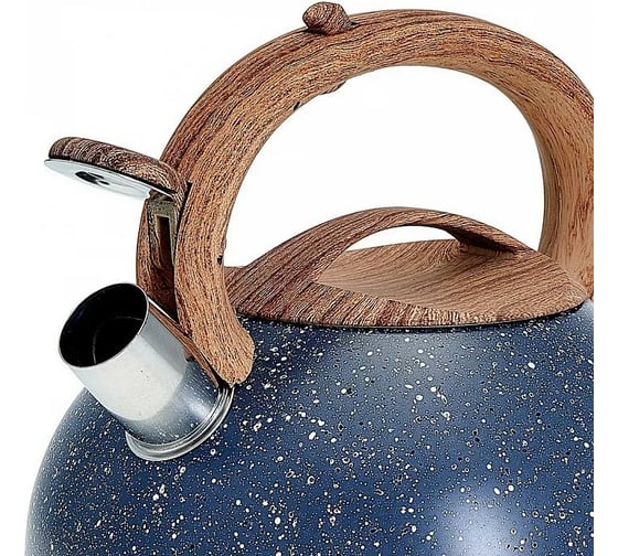 Чайник Alpenkok AK-514/1 нержавеющая сталь со свистком 3,0 л 12 Р1-00003623