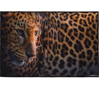 Влаговпитывающий коврик VORTEX Velur Леопард 60x90 см 24341