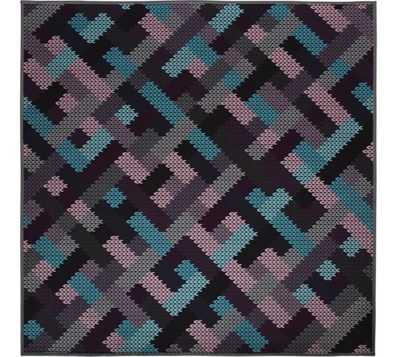 Влаговпитывающий коврик VORTEX Velur Исландия 90x90 см 24342