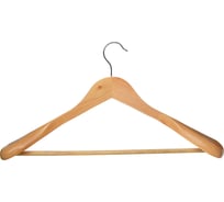 Деревянная вешалка VETTA 45x5,5 см, светлое дерево, WCH-283 455-007