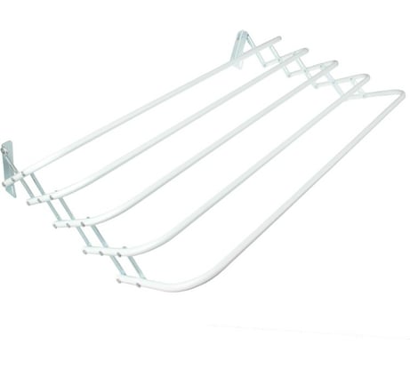 Настенная сушилка для белья VETTA раздвижная, окрашенная сталь, 80 см 452-048