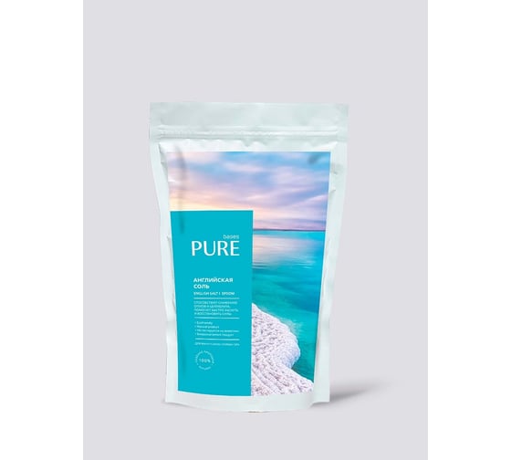 Английская соль PURE BASES Эпсома 500 г 906828 1