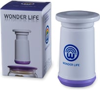Мини-насос для пищевых вакуумных контейнеров WONDER LIFE WL-PMP-Purp