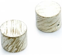 Заглушка Peora DIY белое золото 16 мм 2 шт 62740