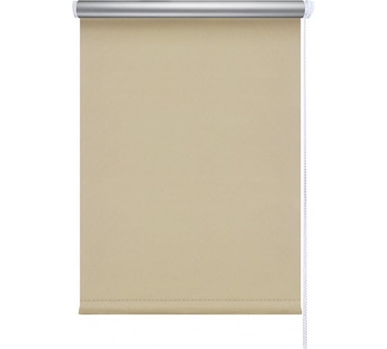 Мини ролета LEGRAND Блэкаут сильвер 57х175, бежевый ГП 58089880