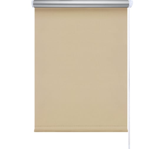 Мини ролета LEGRAND Блэкаут сильвер 47х175, бежевый ГП 58089878
