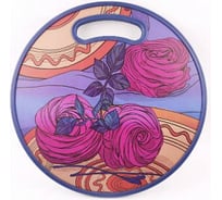 Разделочная доска Зефирное настроение размер 30x30 см ТП15852