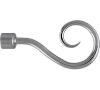 Наконечник DDA DIY Крюк хром глянец 16 мм 2 шт 52091