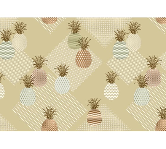 Столовая клеенка КОЛОРИТ Мажор с увеличенным наложением на нетканой основе 1.35x20 м АВОКАДО ПР514 345/2 1