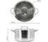 Кастрюля Pomi d'Oro с крышкой 24 см, 6,3 л P595722 Salita 3