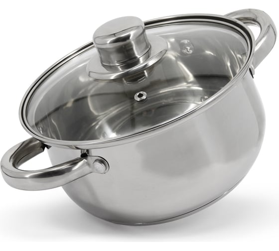 Кастрюля Pomi d'Oro с крышкой 18 см, 2,2 л P595724 Laura