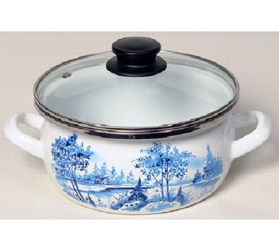 Кастрюля Pomi d'Oro сфера 2,5 л 1-2425112Гжель 1