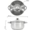 Кастрюля Pomi d'Oro с крышкой 20 см, 3 л P595725 Laura 2