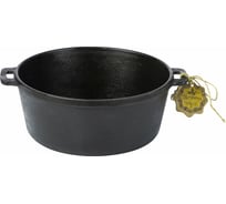 Чугунная кастрюля Maysternya литая 4 л без крышки V4