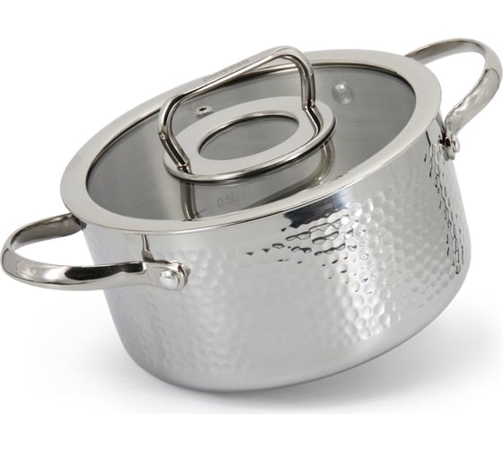 Кастрюля Pomi d'Oro с крышкой 18 см, 2,4 л P595720 Salita