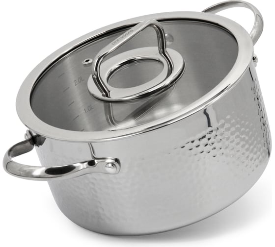 Кастрюля Pomi d'Oro с крышкой 20 см, 3 л P595721 Salita