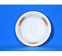 Эмалированная миска Сибирские товары 4.0 л, декор ХП2081