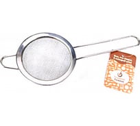 Сито Плошкин Ложкин металл, с ручкой d 8 см ТП2730