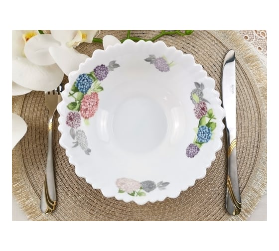 Суповая миска BONAFFINI Гортензия ТМ 20 см BON104-1 СП623 1