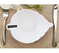 Салатник BONAFFINI ЛИСТ ТМ 21 см, белый BON119 СП481