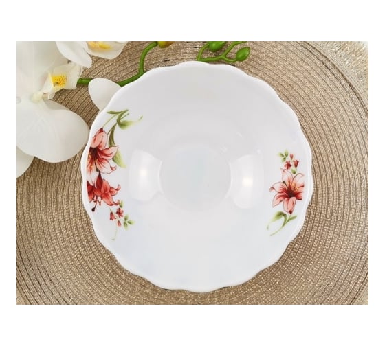 Суповая миска BONAFFINI ЛИЛИЯ ТМ 15 см BON058-2 СП466 1