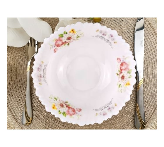 Суповая миска BONAFFINI Пион ТМ 20 см BON104-4 СП626 1