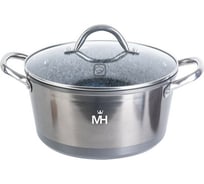 Кастрюля MercuryHaus с крышкой 2.8 л 22x9,5 см ТП16114