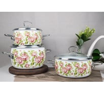 Набор Vitrosse Gabriella 3 предмета 13 белая основа ПД1536