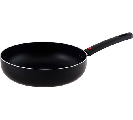 Сковорода Mallony MAL-DH-24 алюминий с антипригарным покрытием со съемной ручкой диаметр - 24 см штампованная индукционное дно 001906