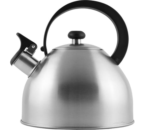 Чайник Mallony Opera из нержавеющей стали со свистком матовый 2,5 л 005179