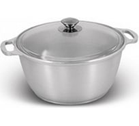 Кастрюля Kukmara 6 л со стеклянной крышкой декоративное покрытие 5574
