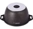 Кастрюля Kukmara линия Granit ultra original 3 л со стеклянной крышкой антипригарное покрытие ТП9311 5