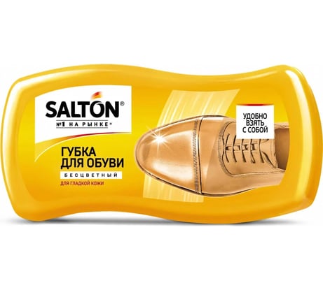 Губка-мини волна для обуви из гладкой кожи SALTON Дизайн бесцветный 16/48 2017 52/86